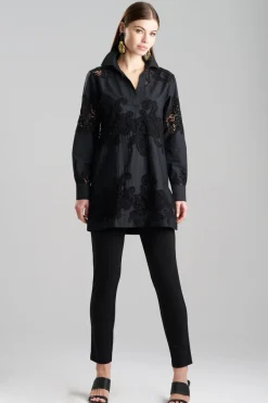 Madeira Cutwork Embroidered Tunic Shirt