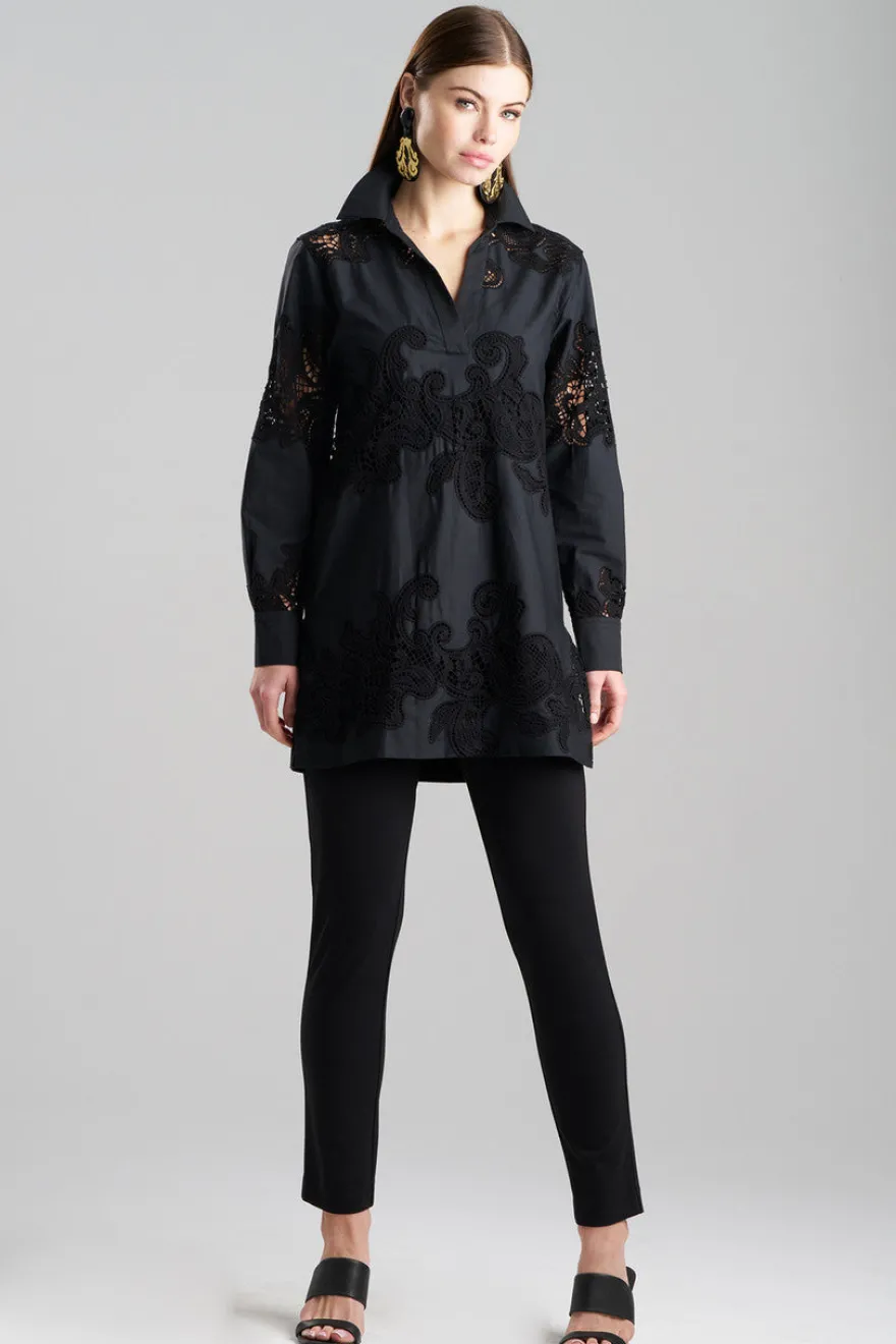 Madeira Cutwork Embroidered Tunic Shirt