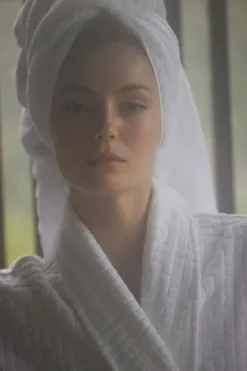 Maze Cotton Spa Robe
