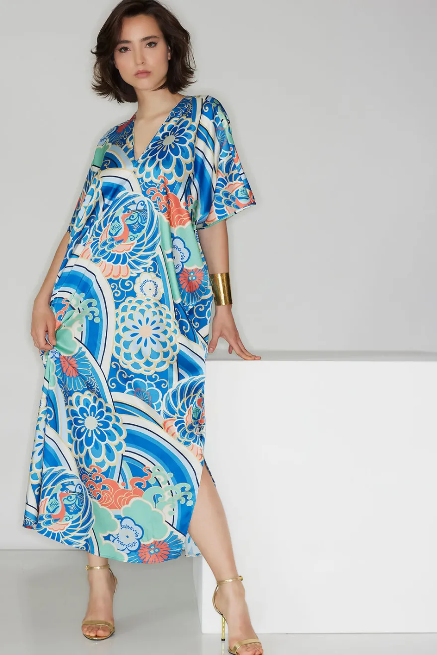 Medallion V-Neck Caftan