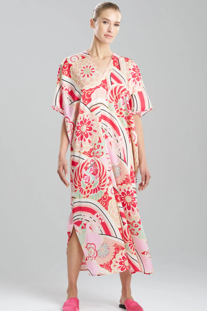 Medallion V-Neck Caftan