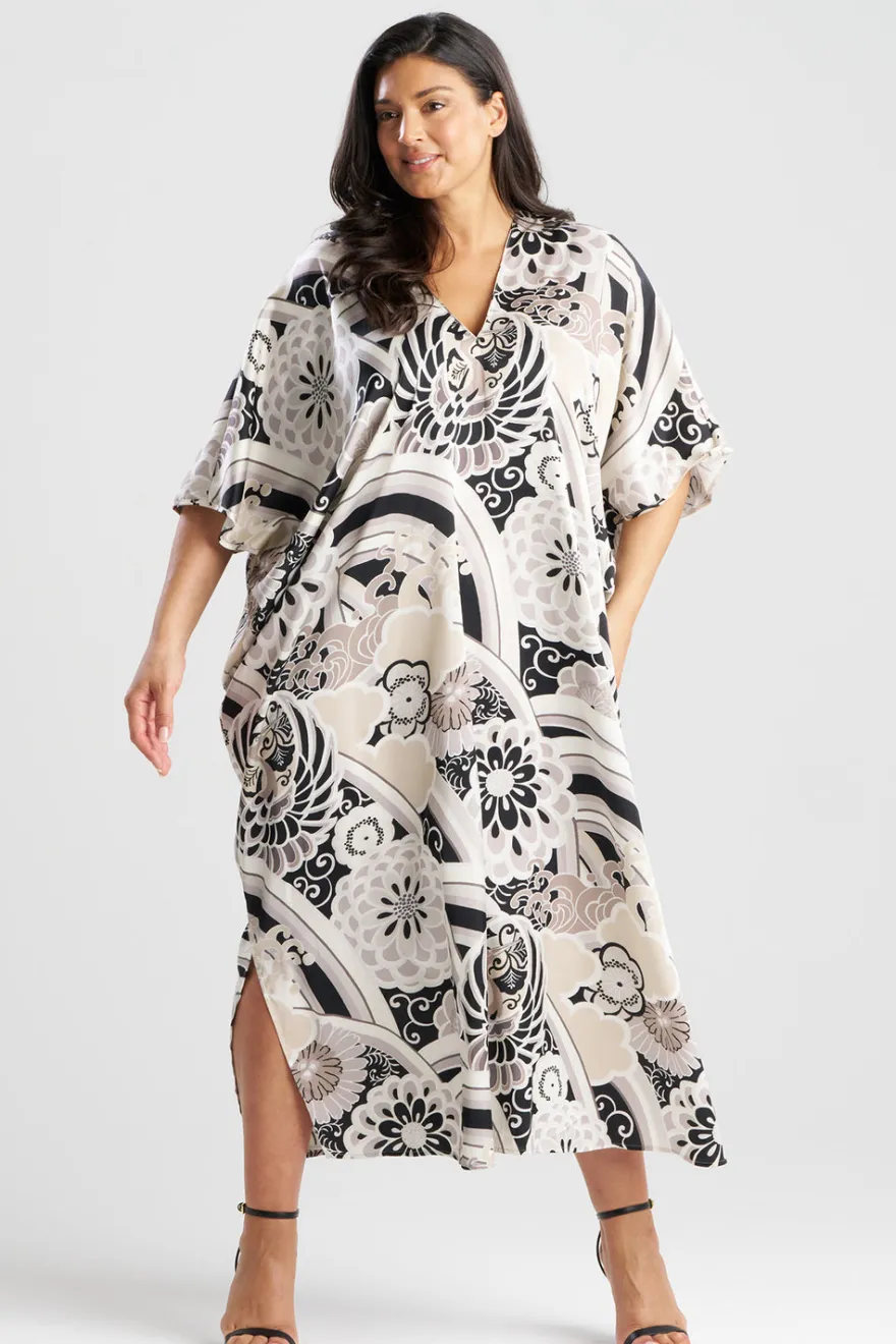 Medallion V-Neck Caftan