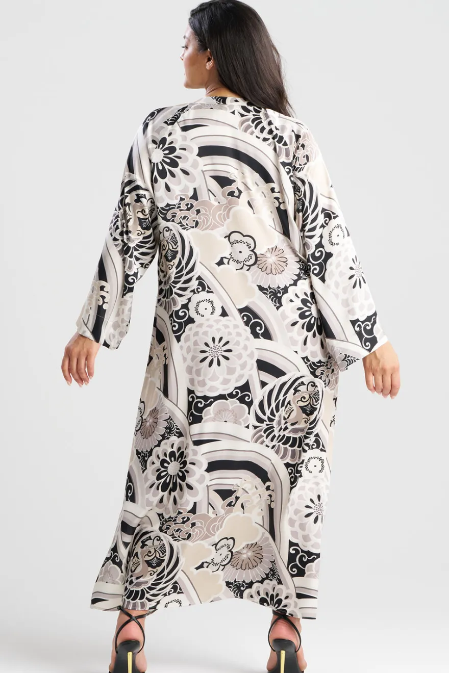 Medallion Zip Caftan