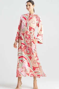 Medallion Zip Caftan