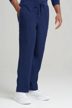Men's 7-Pocket Straight Leg Scrub Pants
