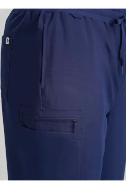 Men's 7-Pocket Straight Leg Scrub Pants