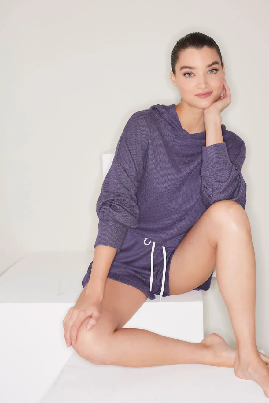 Mila Waffle Everywhere Hoodie