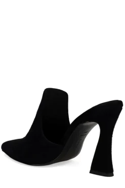 Minh Suede Heel Mule