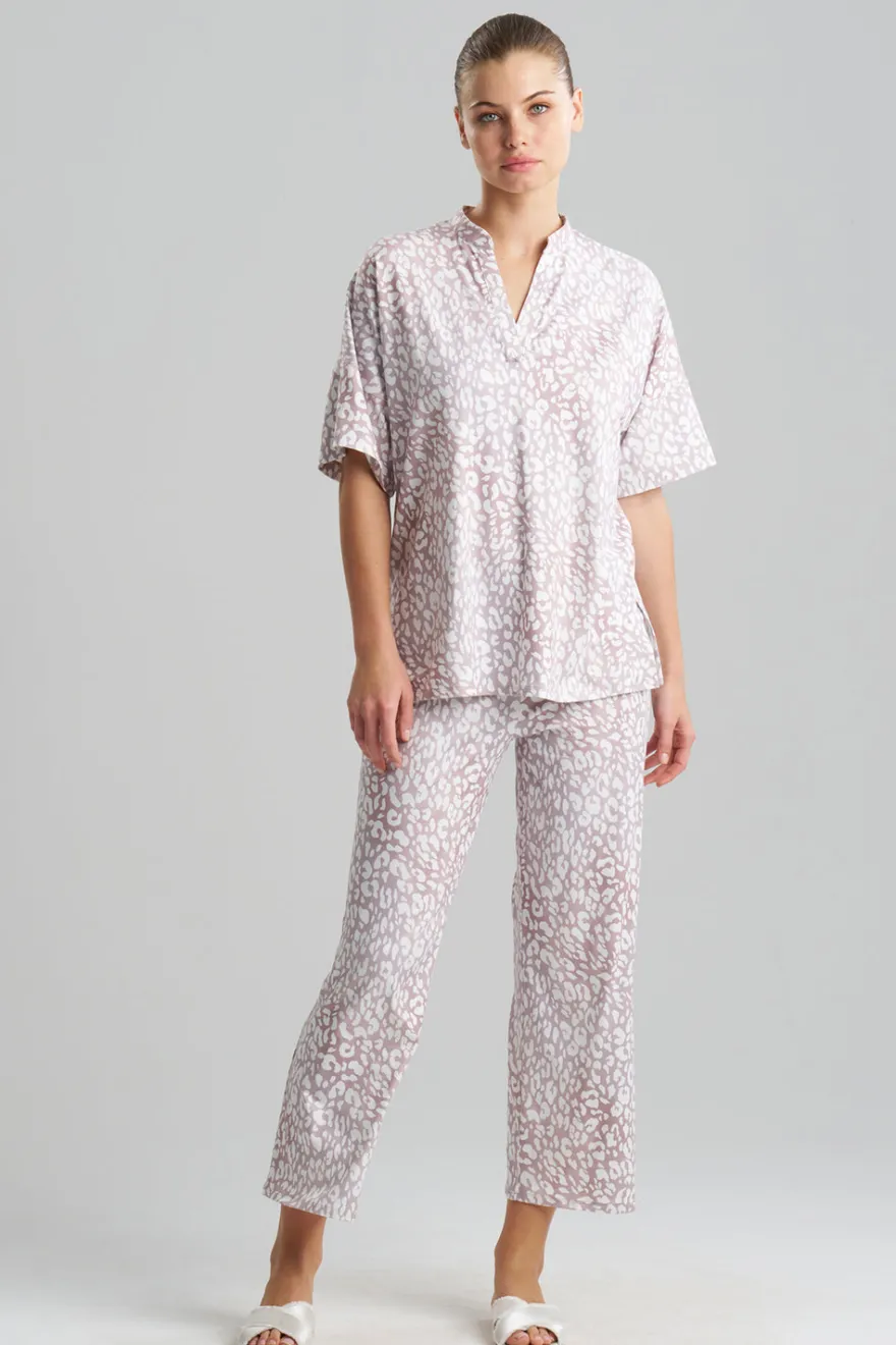 Misty Leopard Cozy Knit PJ