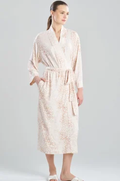 Misty Leopard Cozy Knit Robe