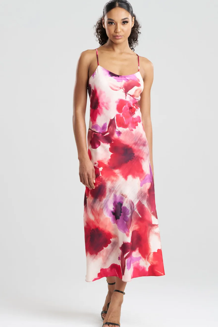 Mizuki Cross Back Slip Dress