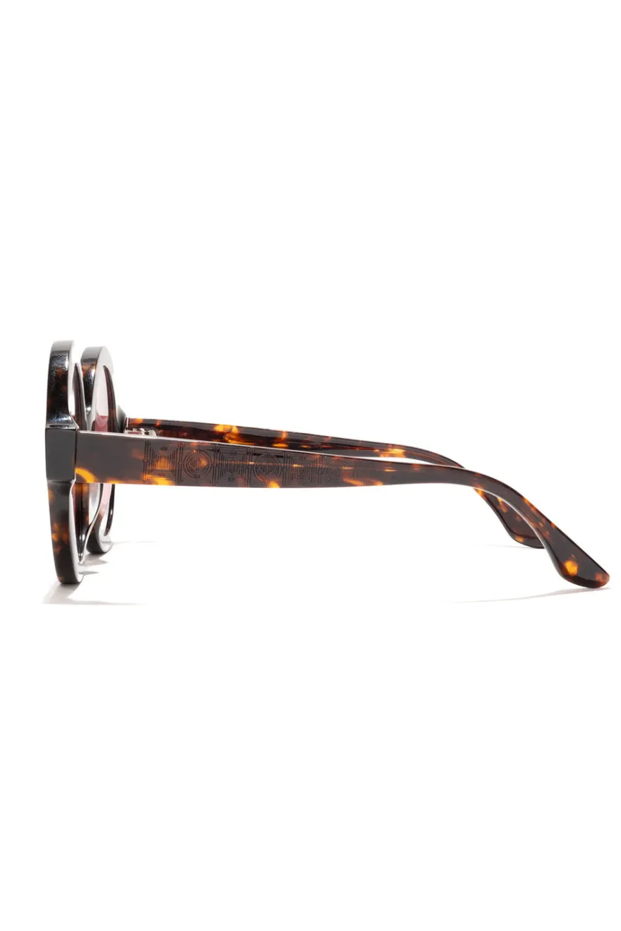 Nami Acetate Round Sunglasses