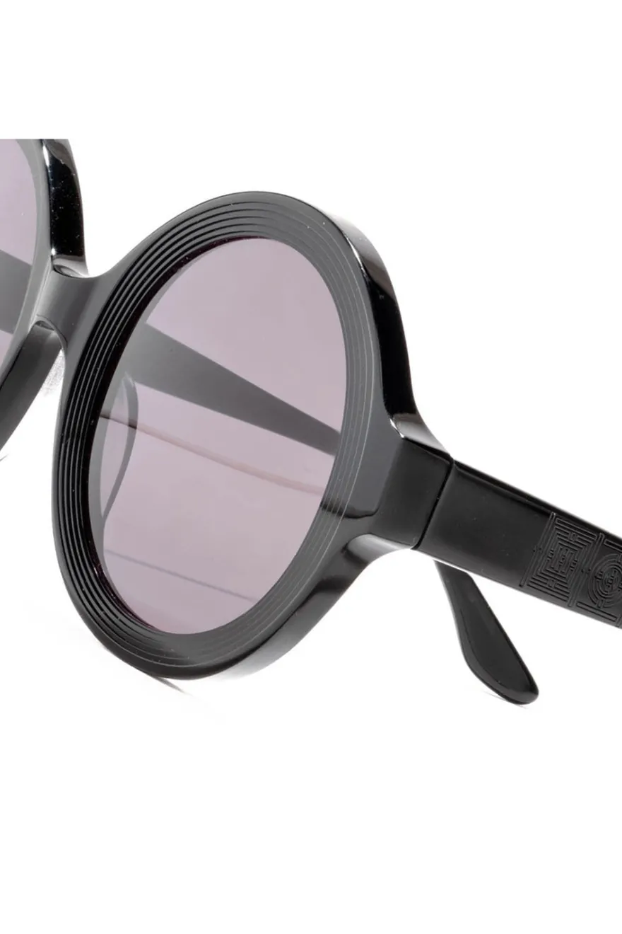 Nami Acetate Round Sunglasses