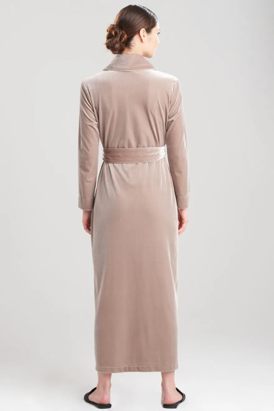 Natalie Velvet Robe