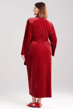 Natalie Velvet Robe