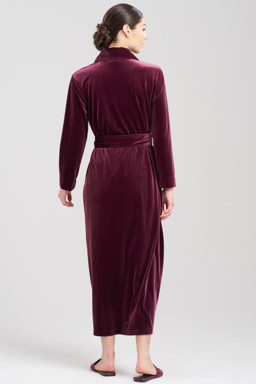 Natalie Velvet Robe