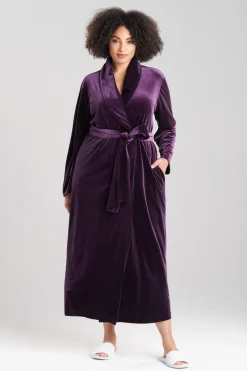 Natalie Velvet Robe