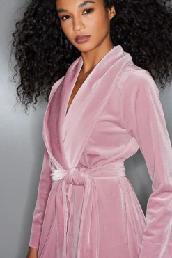 Natalie Velvet Robe