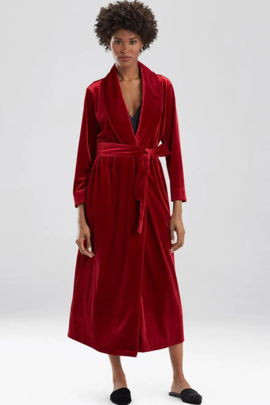 Natalie Velvet Robe