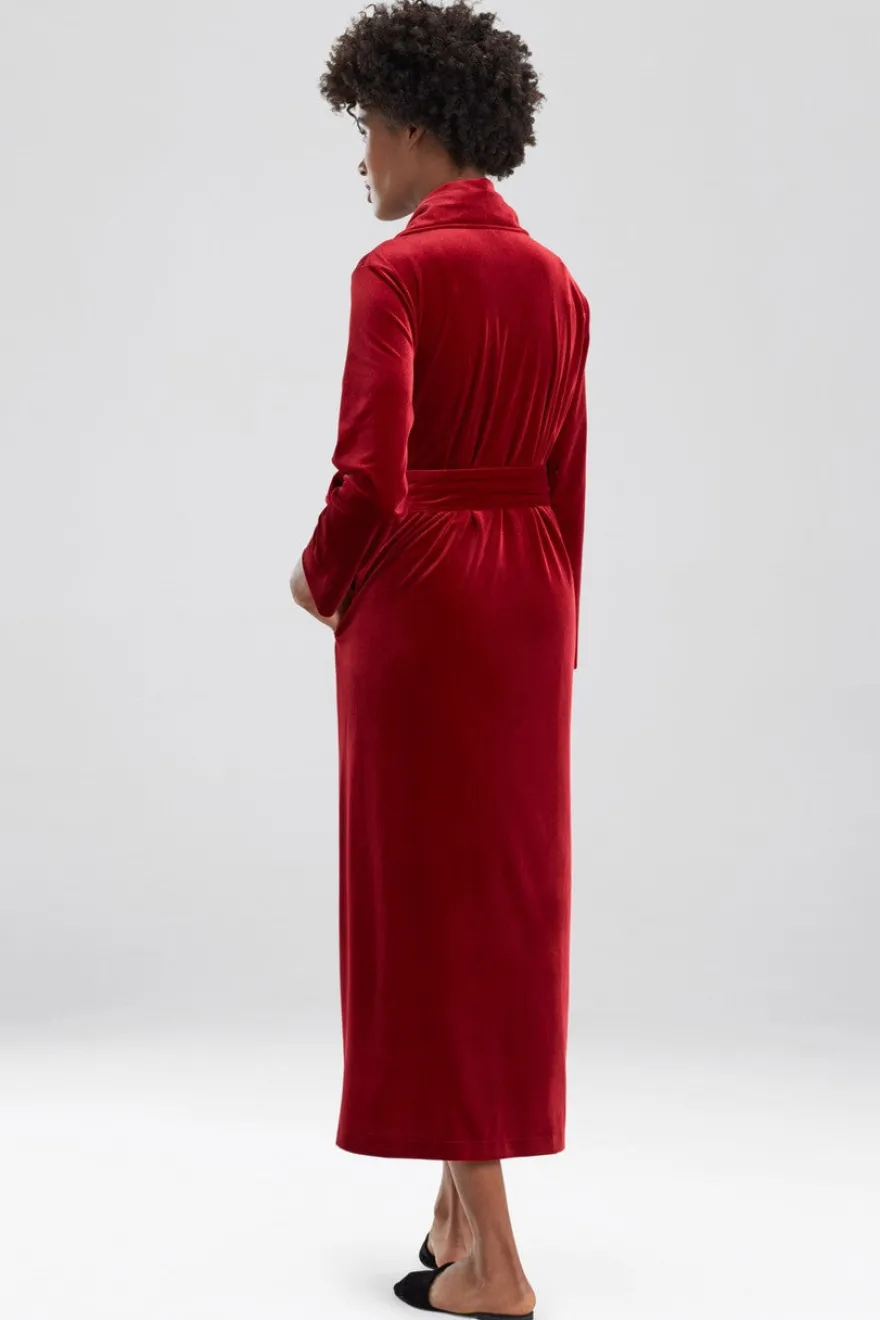 Natalie Velvet Robe
