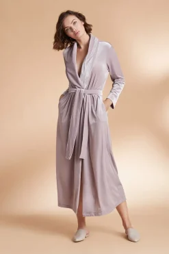 Natalie Velvet Robe