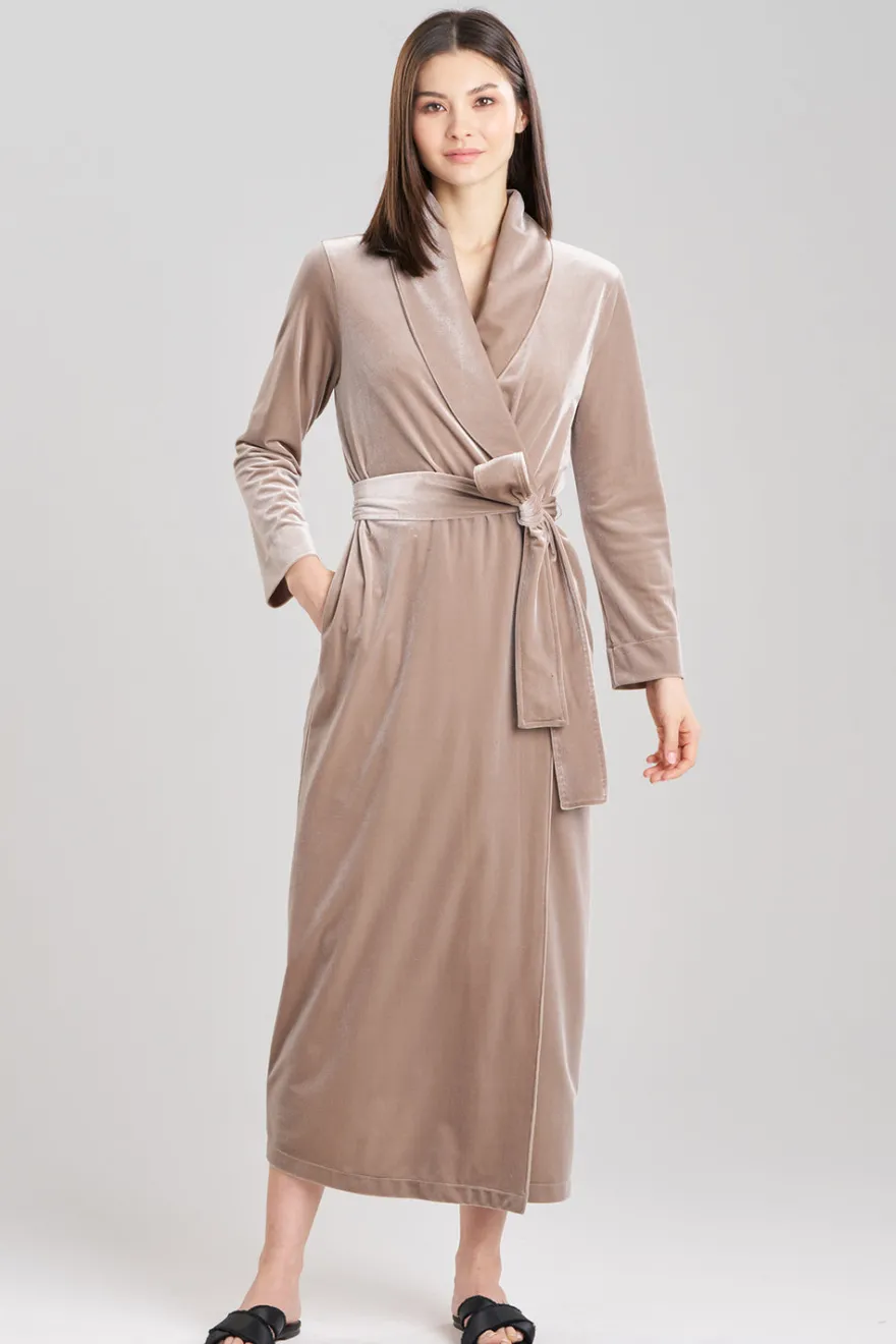 Natalie Velvet Robe