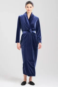 Natalie Velvet Robe