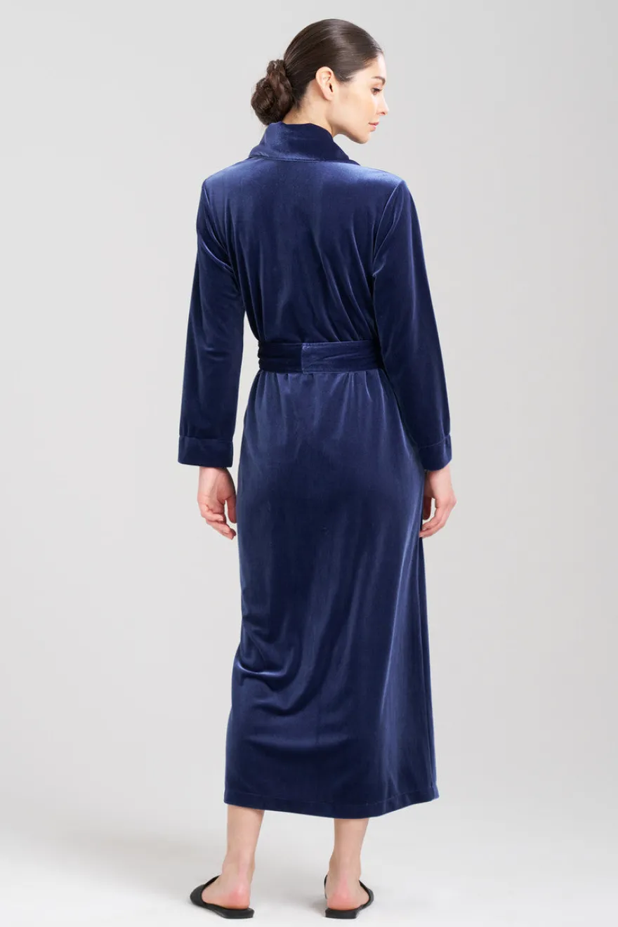 Natalie Velvet Robe