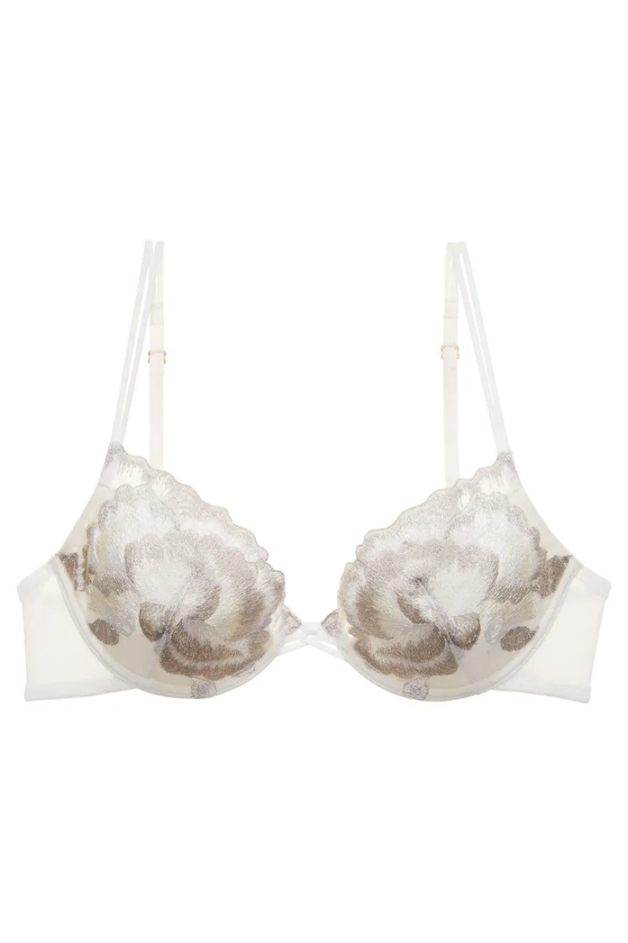 Natorious Embroidered Contour Underwire Bra