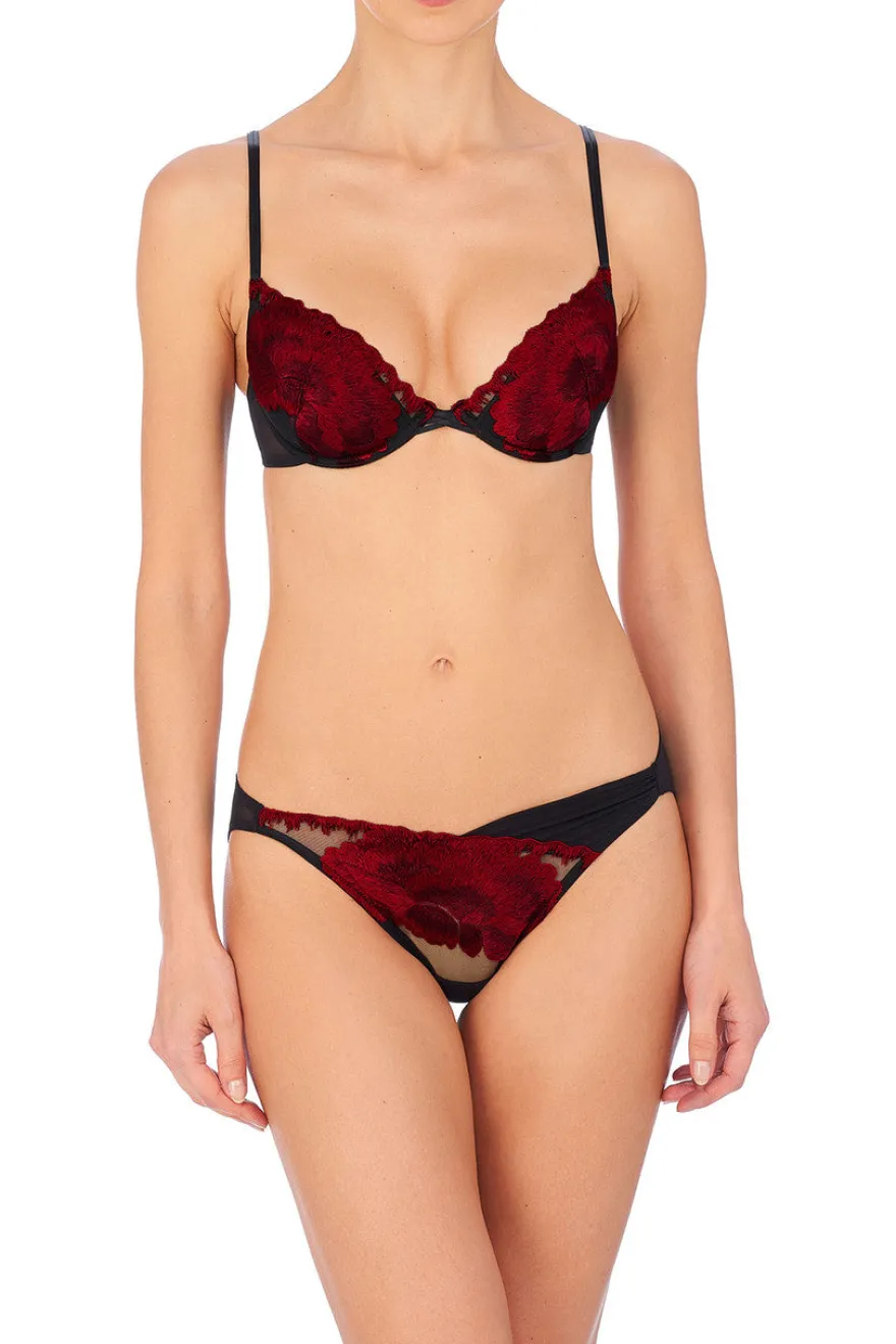 Natorious Embroidered Contour Underwire Bra