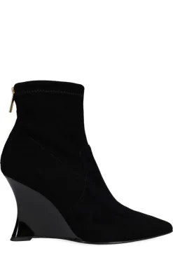 Neko Suede Wedge Ankle Boot