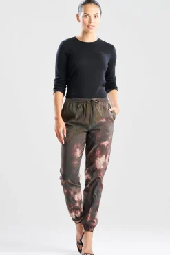 Niji Tie Dye Taffeta Joggers