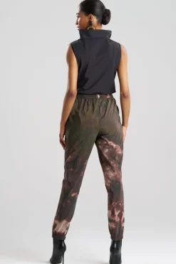 Niji Tie Dye Taffeta Joggers