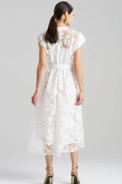 Nishi Lace Tie Front Dress