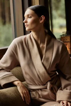 Nova Cozy Brushed Knit Dream Robe