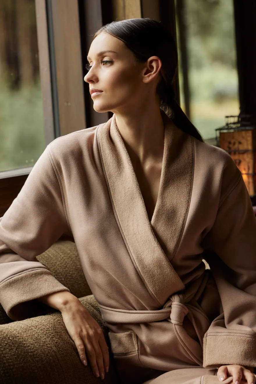 Nova Cozy Brushed Knit Dream Robe