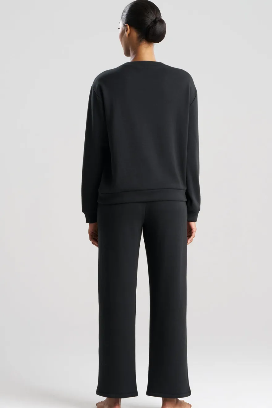 Nova Cozy Brushed Knit Everywhere Crew Neck Top