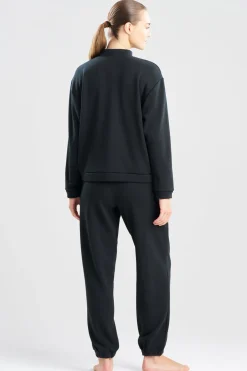 Nova Cozy Brushed Knit Everywhere Zip Up Top