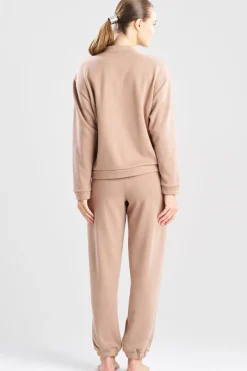 Nova Cozy Brushed Knit Everywhere Zip Up Top