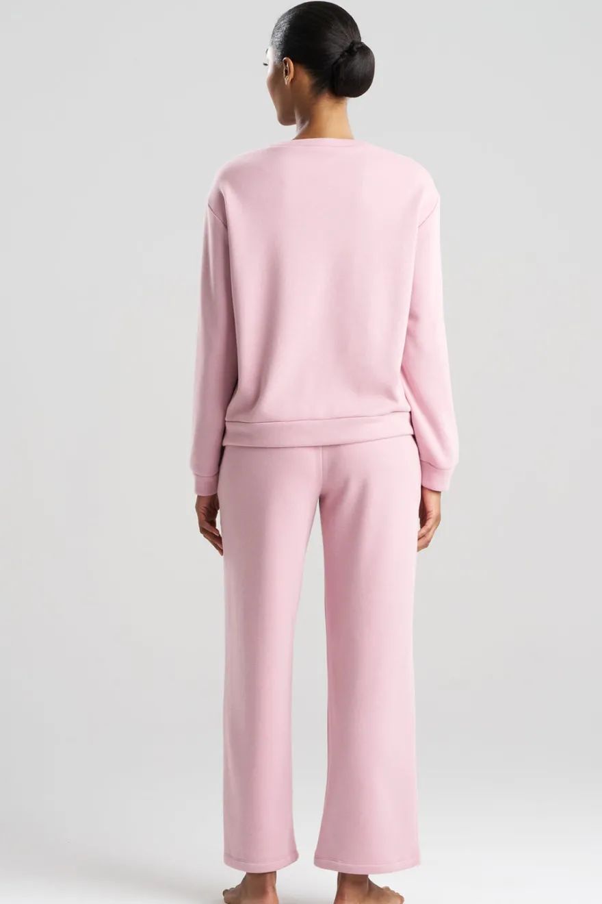 Nova Cozy Brushed Knit Everywhere Crew Neck Top