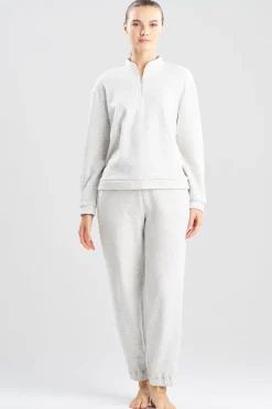 Nova Cozy Brushed Knit Everywhere Zip Up Top