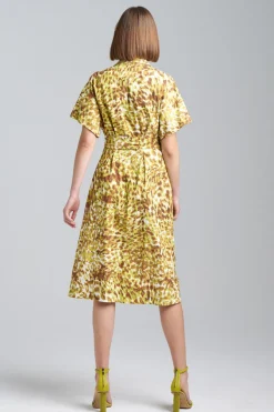 Ombre Animale Shirtdress