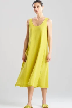 Onsen Cotton Tank Slip Dress