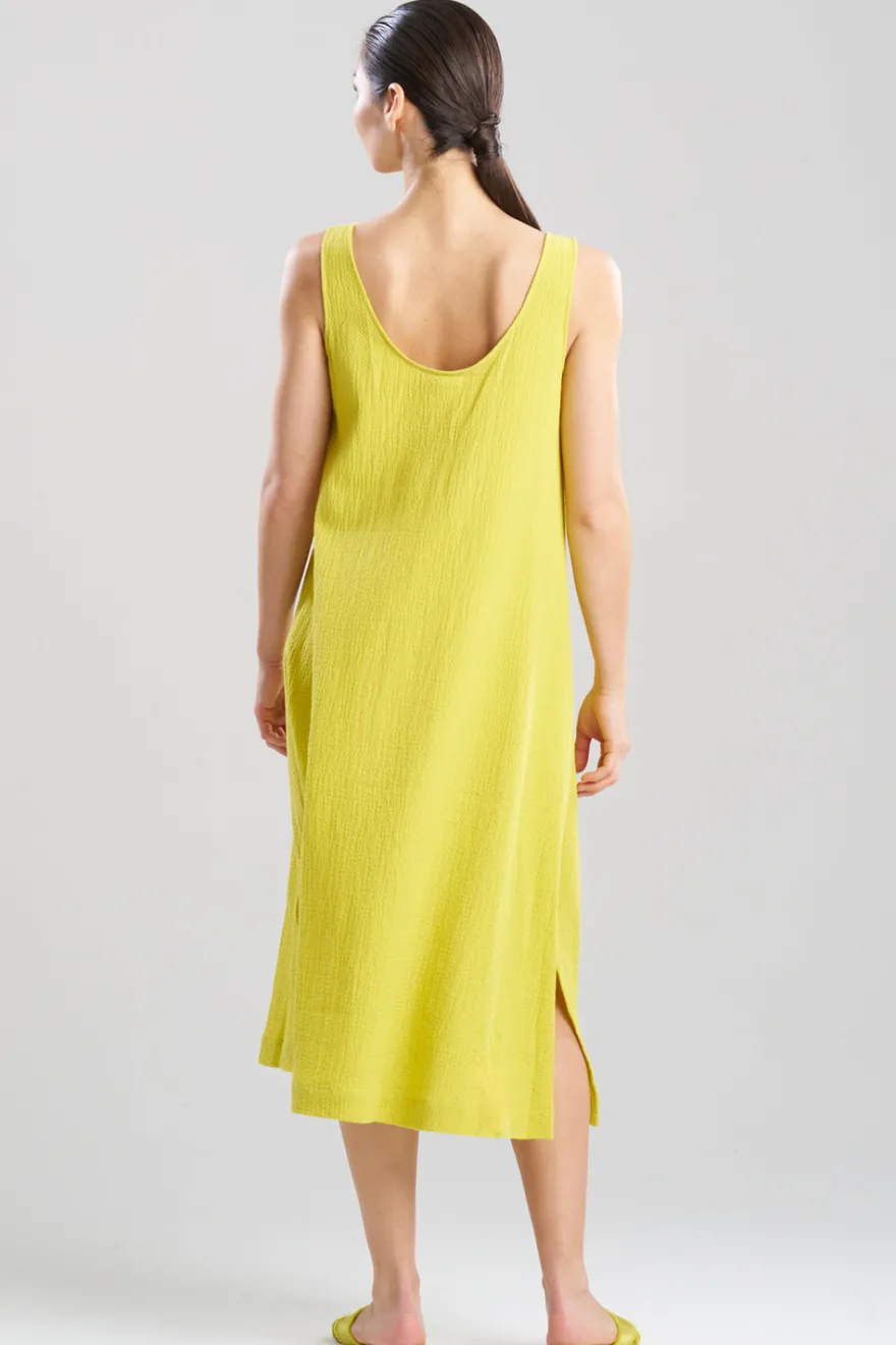 Onsen Cotton Tank Slip Dress