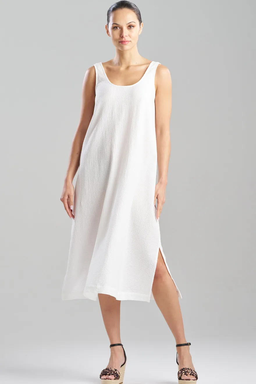 Onsen Cotton Tank Slip Dress