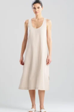 Onsen Cotton Tank Slip Dress