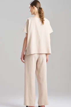 Onsen Cotton Wedge Top