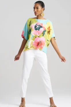 Ophelia Linen Caftan Top