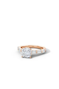Orient Express Lab-Grown 14K Gold & Cushion Diamond Solitaire Ring