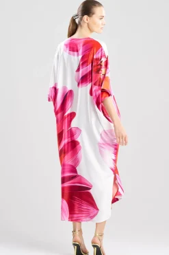 Palau Printed Charmeuse Caftan